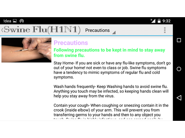  మిమ్మల్ని అప్రమత్తం చేసే  ‘స్వైన్ ఫ్లూ' వైరస్‌ యాప్స్