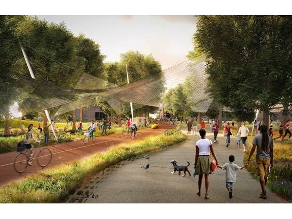 ఆధునిక ప్రపంచాన్ని తలపిస్తున్న గూగుల్ కొత్త హెడ్ కార్టర్స్ నమూనా