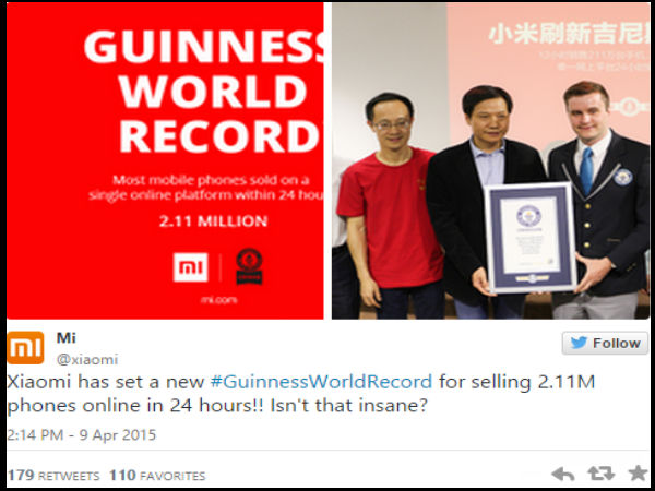 స్మార్ట్‌ఫోన్ విక్రయాల్లో షియోమి సరికొత్త రికార్డ్!