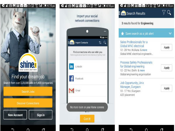 ఉద్యోగాల కోసం 10 బెస్ట్ ఆండ్రాయిడ్ యాప్స్