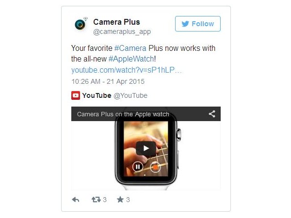 యాపిల్ వాచ్‌లో ఇండియా యాప్స్