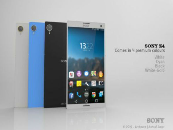 సోనీ ఎక్స్‌పీరియా జెడ్ 4  (2015) కాన్సెప్ట్