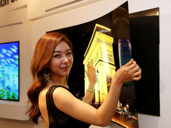 వాల్ పేపర్ టీవీని ఆవిష్కరించిన ఎల్‌జీ 