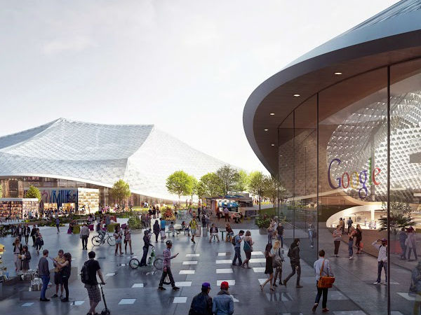 నూతన నిర్మాణానికి సంబంధించి గూగుల్ విడుదల చేసిన ప్లానింగ్