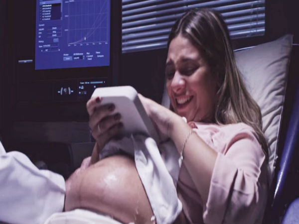 మొబైల్ 3డీ ప్రింటింగ్ సహాయంతో తన బిడ్డ స్పర్శను ఆస్వాదించిన గుయర్రా