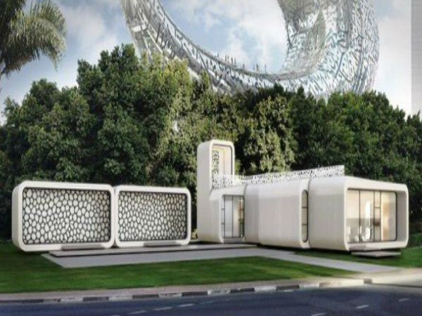 దుబాయ్‌లో 3డీ ప్రింటింగ్‌తో ఆఫీస్ నిర్మాణం