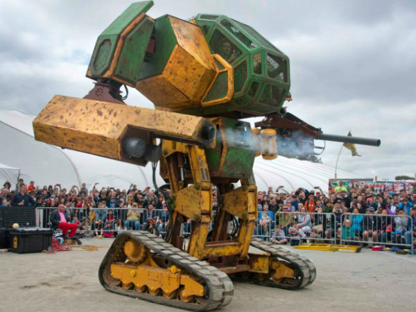 అమెరికా, జపాన్‌లు డిజైన్ భారీ రోబోట్లు