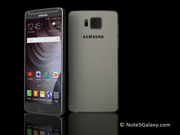 గెలాక్సీ నోట్ 5 హాటెస్ట్ కాన్సెప్ట్