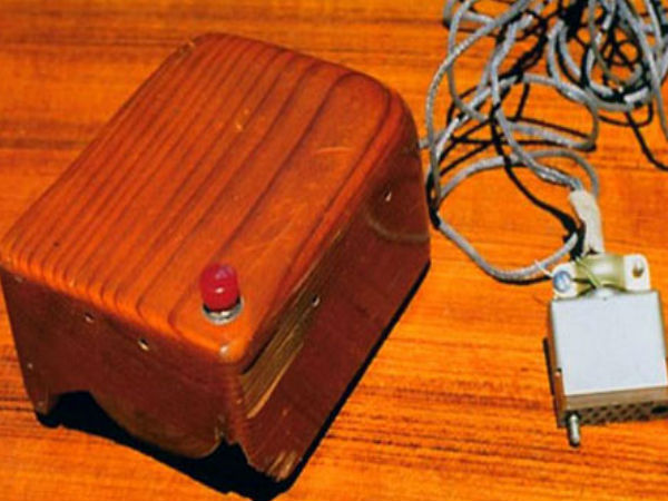 మొదటి కంప్యూటర్ మౌస్