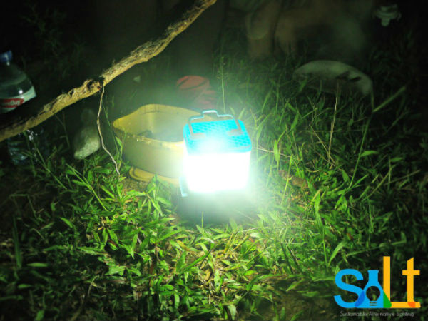 గ్లాసు వాటర్ తో వెలుగులే వెలుగులు