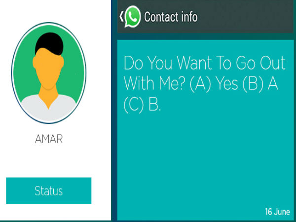 వాట్సాప్‌లో హల్‌చల్ చేస్తున్న పలు ఫన్నీ స్టేటస్‌లు