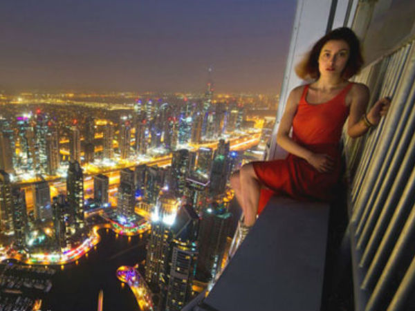 ఒళ్లు జలదరించే సెల్ఫీలు