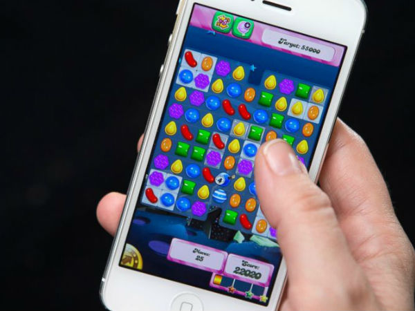 6. క్యాండీ క్రష్ కోసమై ఐ ఫోన్