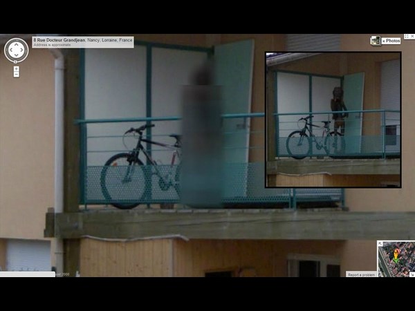 అనుమానాస్పద గూగుల్ స్ట్రీట్ వ్యూ ఫోటోలు