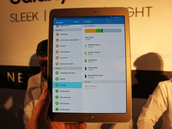 సామ్‌సంగ్ గెలాక్సీ టాబ్ ఎస్2 9.7 ఫోటో గ్యాలరీ 