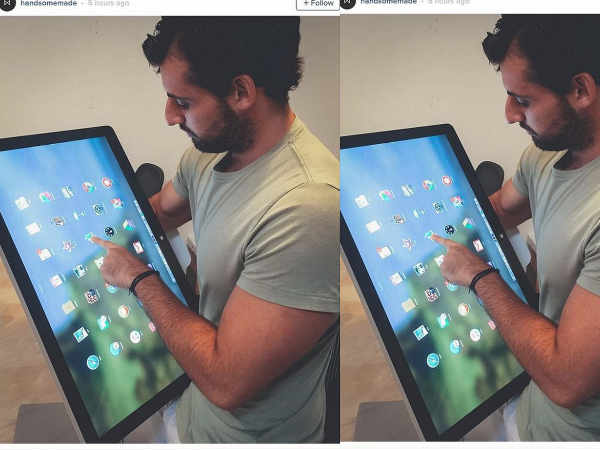 యాపిల్  ఐపాడ్ ప్రోని ఇలా పట్టుకుని పనిచేయాలి.