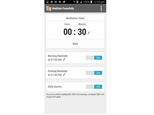 ప్రశాంతమైన ధ్యానం కోసం ‘Meditate Peacefully’ యాప్