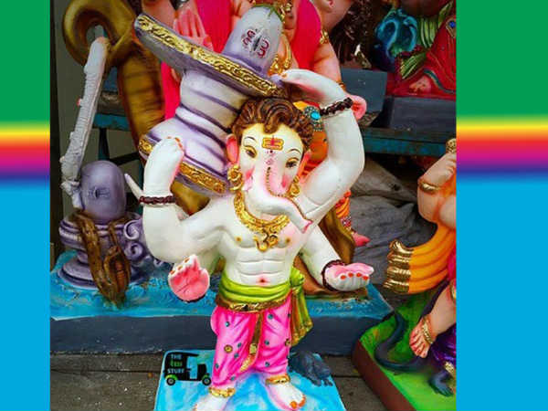 మరొక బుజ్జి బాహుబలి గణేశుడు 