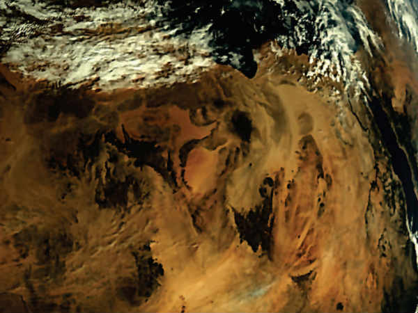 మామ్ తీసి పంపిన సహారా ఎడారి ఫోటో 