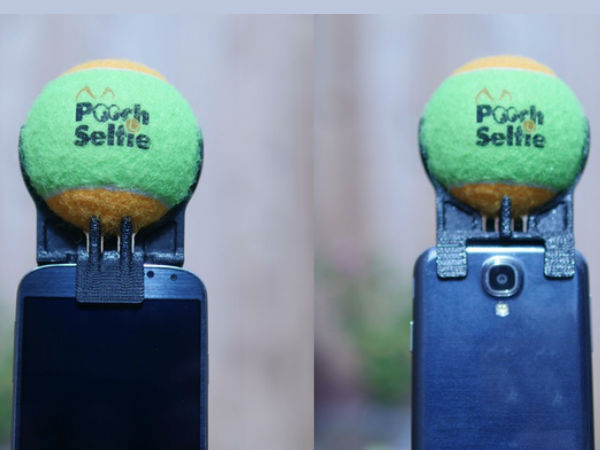 స్మార్ట్ ఫోన్ కు టెన్నిస్ బాల్ ను అతికించడం ద్వారా..