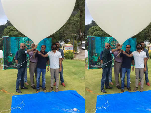 వెదర్ బెలూన్ సాయంతో..