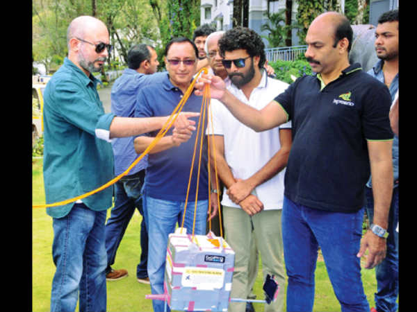 అంతరిక్షంలో ఆడియో రిలీజ్ ని ప్లాన్ 