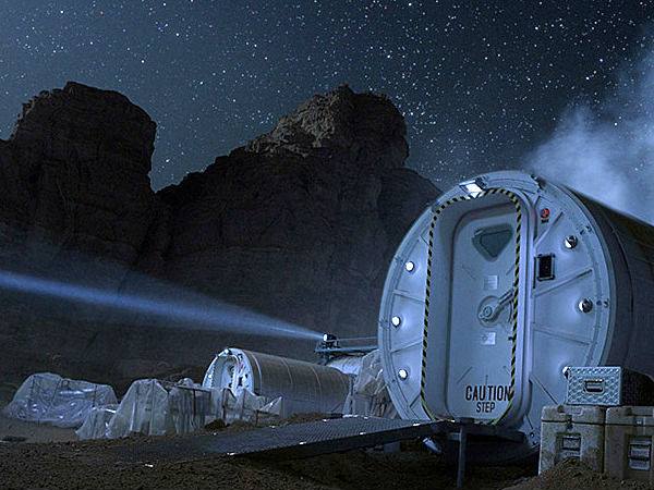 మార్స్ మీద మానవ ఆవాసం