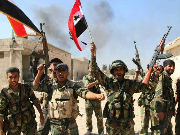 సిరియా ప్రభుత్వ దళాలు కూడా రష్యా విమాన దాడుల ఆసరాతో ..