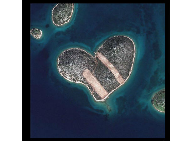 ప్రేమ గుర్తుకు చిహ్నంగా ఉన్న ఈ ద్వీపం క్రోటియాలోనిది