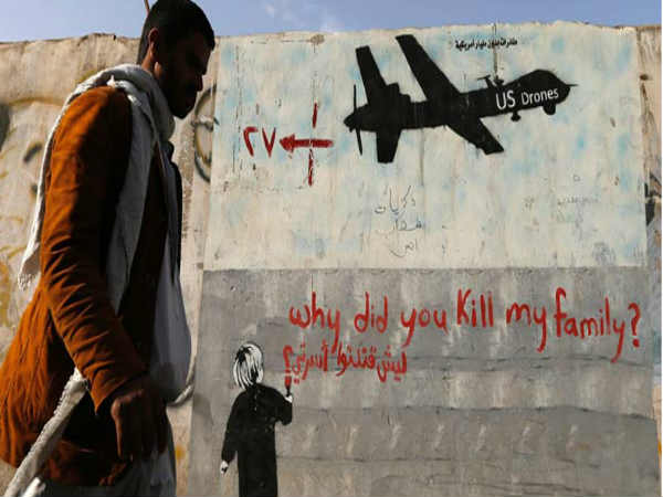 అమెరికా డ్రోన్ల దాడిలో 90 శాతం సాధారణ ప్రజలే ..