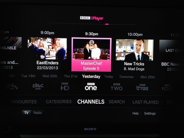 బిబిసి ప్లేయర్ 2007