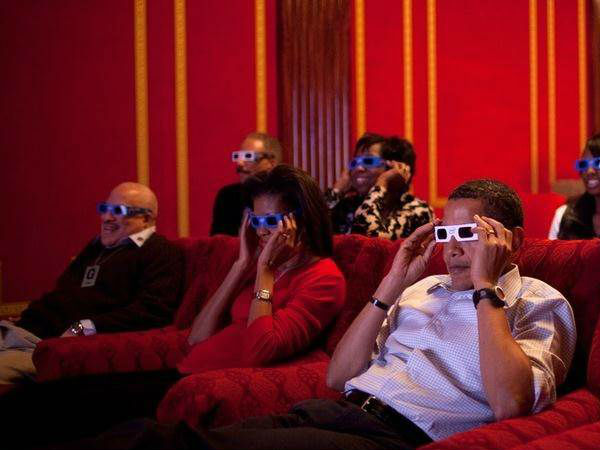 వైట్ హౌస్ ఫ్యామిలీ ధియేటర్ 3డీ టెక్నాలజీ