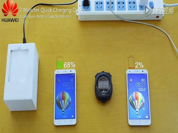 నిమిషాల్లో బ్యాటరీ ఫుల్