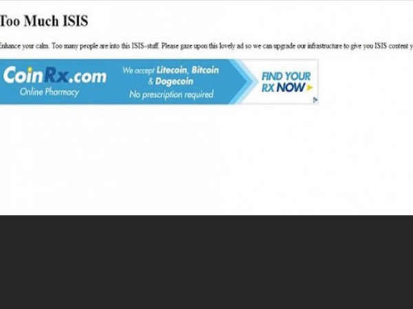 ఓ ఆన్ లైన్ ఫార్మసీ యాడ్ ను ఈ పేజీలో చేర్చారు