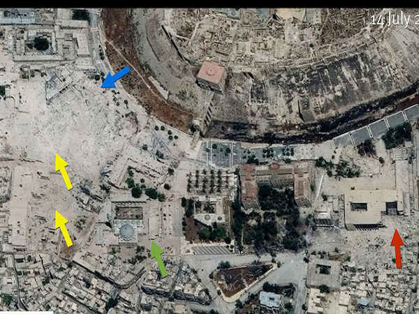 మసీదు లేదు హోటల్ లేదు అన్నీ ధ్వంసమే