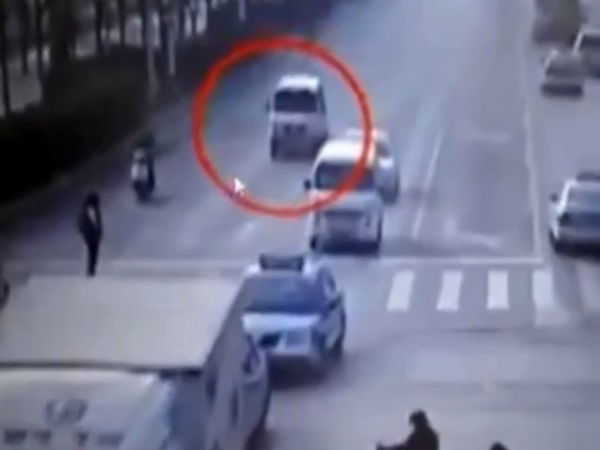 ఓ సీసీటీవీ కెమెరాలో రికార్డయిన ఓ దృశ్యం