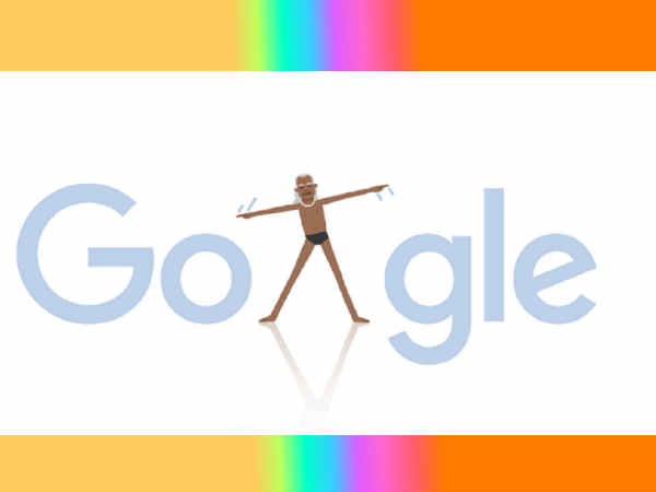 గూగుల్ అక్షరాల్లో ఒదిగిన యోగా యోధుడు