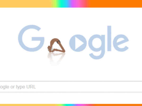 గూగుల్ అక్షరాల్లో ఒదిగిన యోగా యోధుడు