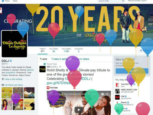 దిల్‌వాలే దుల్హనియా లేజాయింగే సినిమాకు