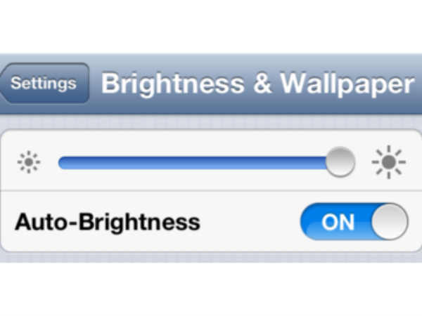 4. బ్రైట్ నెస్ 