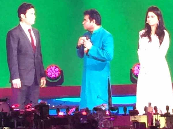 రహమాన్‌ తన సంగీతంతో ప్రేక్షకులను