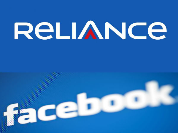 రిలయన్స్ సంస్థ ఫేస్‌బుక్ తో కలిసి భారతదేశంలో