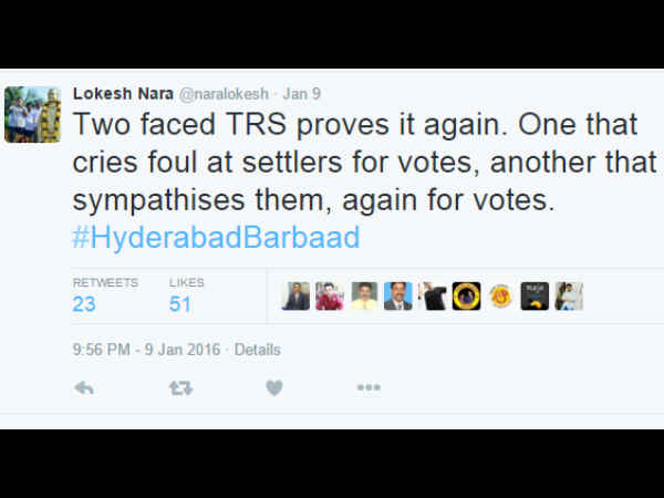 గ్రేటర్ హైదరాబాద్ లో జీహెచ్‌ఎంసీ ఎన్నికల సంధర్భంగా