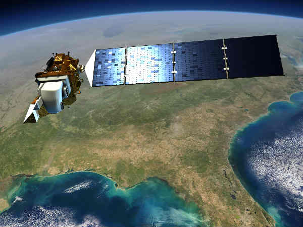 నాసా శాటిలైట్ ల్యాండ్ శాట్ అంతరిక్షం నుంచి