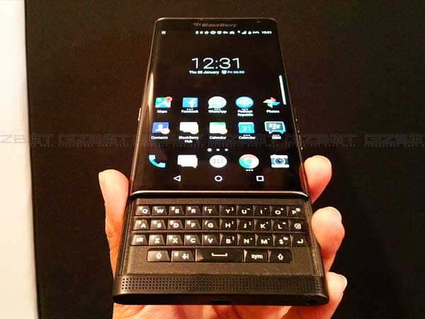 బ్లాక్‌బెర్రీ ఆండ్రాయిడ్ ఫోన్ వచ్చేసింది, ధర రూ.62,990