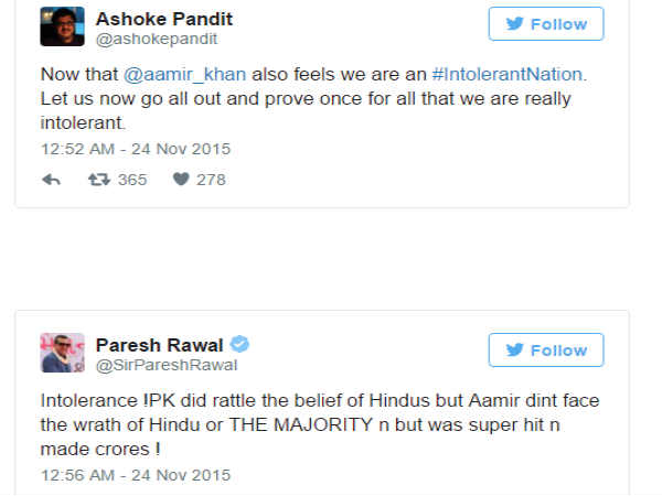 బాలీవుడ్ నటుడు పరీష్ రావల్ ట్వీట్