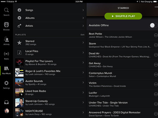 స్ఫూటిఫై  ( Spotify Music ) 