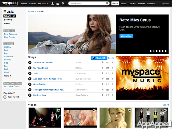 మై స్పేస్ ( Myspace )