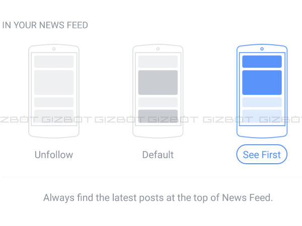 పోస్ట్స్ ( Prioritize a friend’s posts )