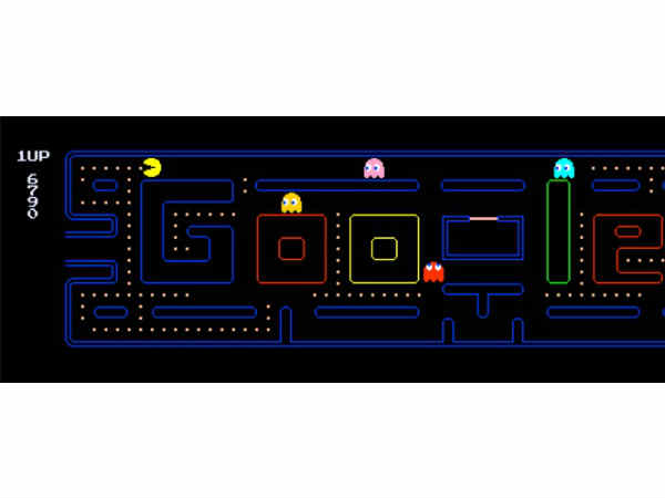 గూగుల్ పేస్ మ్యాన్ ( Google Pacman )